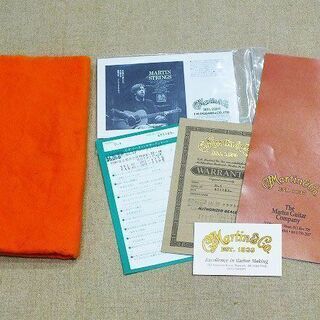 【苫小牧バナナ】美品 Martin マーティン D-1 アコースティックギター 1997年 トップ/バック単板 ギャランティ/冊子/ハードケース付き マーチン