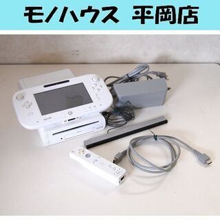 ジャンク扱い WiiU 本体 8GB ゲームパッド難あり リモコ...