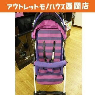 アップリカ B型 ベビーカー マジカルエアー プリズムバイオレッ...