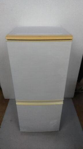 【売約済み】仙台～新生活に！どっちも付け替えドア！SHARP/2ドア冷蔵庫 綺麗な商品2012年製品/137L/SJ-14W-W 仙台市内配送設置無料サービス中！