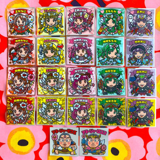 ももいろクローバーZ ももクロマンチョコ シール全種類セット