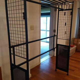 スチール製ハンガーラックの画像