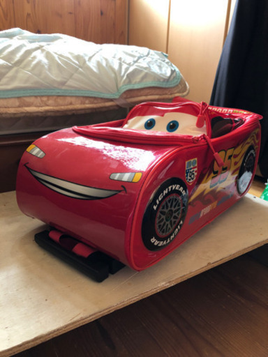 ディズニー　カーズ　マックイーン　キャリーカート　キャリーバッグ