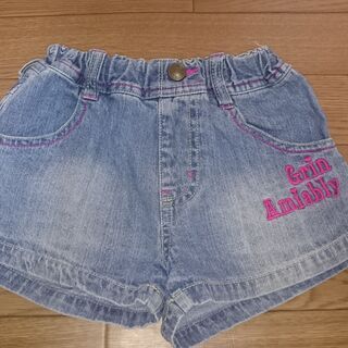 BUZZ FUZZ byBEBE キッズ デニムショートパンツ｡...