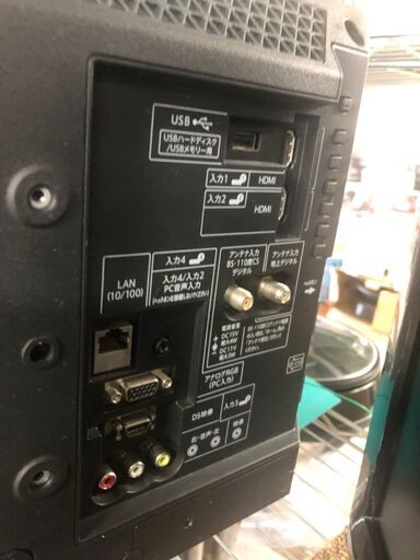 ☆中古 激安！！ SHARP　19型液晶テレビ　リモコン付き　LC-19K40形　2017年製　DI026　値下げしました！￥10,5
