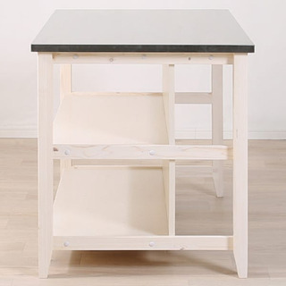 掲載9/20まで】ニトリ ワークテーブル シナモ ステンレス作業台