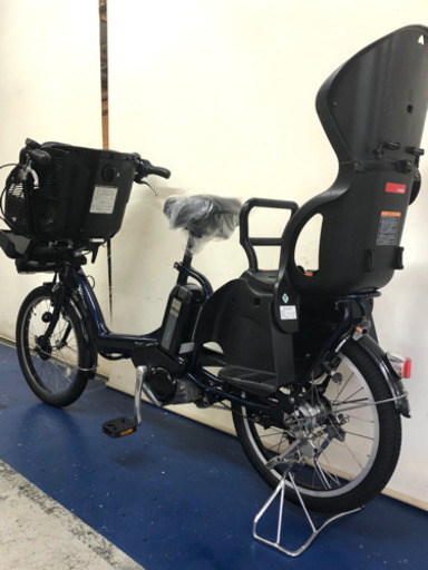 ブリヂストン アンジェリーノ　20インチ 3人乗り 8.9ah 紺色　電動自転車