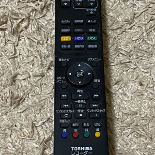 ＜REGZA＞東芝ブルーレイレコーダー★500円の画像