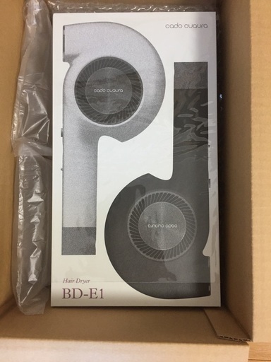 【新品未開封】カドークオーラ白ドライヤー