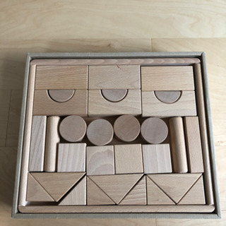 無塗装つみき30ピース の画像