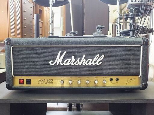 【苫小牧バナナ】外観綺麗 Marshall/マーシャル JCM800 モデル2203 1988年 100w 真空管 ギター ヘッドアン