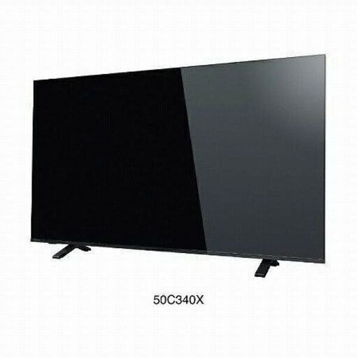 【苫小牧バナナ】新品未開封 東芝/TOSHIBA 4K対応 液晶テレビ 4K液晶レグザ C340Xシリーズ 50インチ 50C340X♪