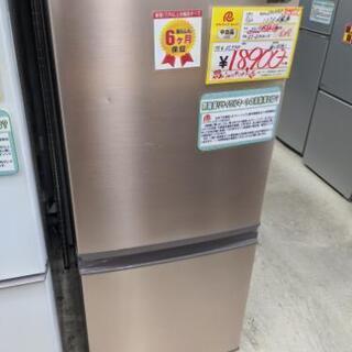 【6ヵ月保証】参考定価￥35,770 2019年 SHARP シャープ 137L 冷蔵庫 SJ-D14E-N シャンパンカラー どっちもドア♬ 