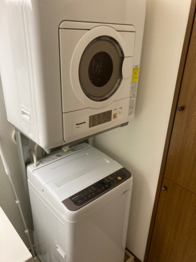 洗濯機+乾燥機セット(ユニット台付き)