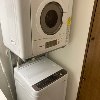 洗濯機+乾燥機セット(ユニット台付き)