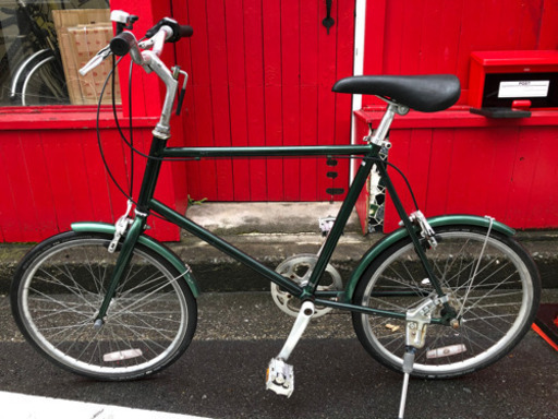 No. 129 【小径車（折りたたみではありません）】 ★激安★20インチ 小径車 内装3段変速 軽整備済み 防犯登録 中古自転車 