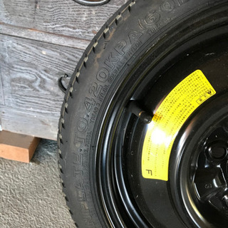 緊急用タイヤの画像