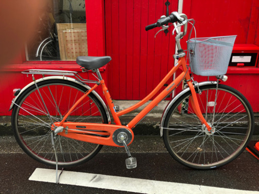 No.128   【内装3段 LEDオートライト】 ★激安★変速 内装3段 LEDオートライト 27インチ 軽整備済み 防犯登録 中古自転車 ママチャリ