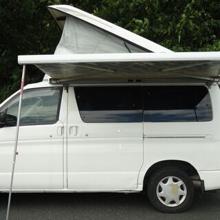 ☆☆コロナ時代に家族だけで過ごそう！ディーゼル車！オートフリートップ！ＨＤＤナビＴＶ！ＥＴＣ！予備検！貨物登録可！サイドタープオーニング付！の画像