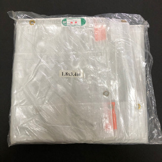 値下げ!!5千円スタート 新品未使用 採光防音シート【0.4mm厚】1.8m×3.4m 1枚の画像