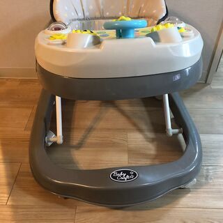 歩行器　ベビーウォーカー　グレーの画像