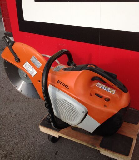 【エコツール岡崎店 新決済機能 あんしん決済に対応】STIHL/スチール エンジンコンクリートカッター ST410[新品刃交換済]　 【愛知県/岡崎市/工具】