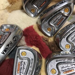 □ 蔵出しアイアンコレクション 名器ヒロホンマ 極上程度ツイン