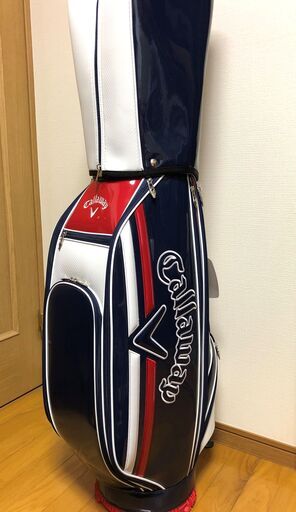 ■新品未使用　キャロウエイゴルフバック　軽量９インチ　 色：ネイビーブルーコンビ　エナメル