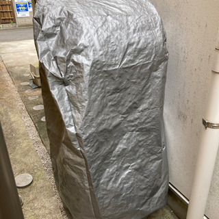 アイリス　ステンレス製タイヤラック　カバー付の画像