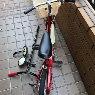 子供用自転車の画像