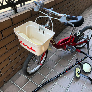 子供用自転車の画像