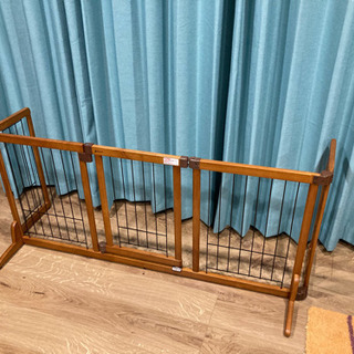 リッチェル　木製置くだけドア付きゲートの画像