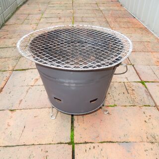 バケツ型　炭コンロ