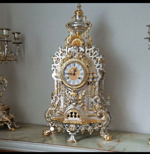 アンティーク風　置時計