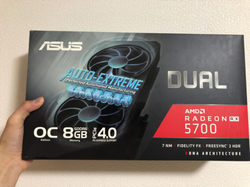 グラフィックボード　RX5700 ASUS