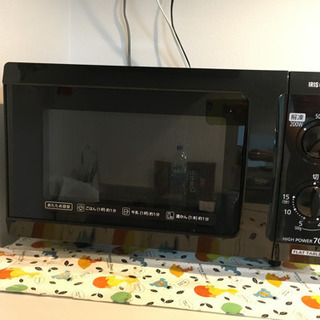 アイリスオーヤマ 電子レンジ(フラットテーブル)