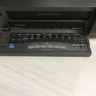 ジャンク品　Panasonic ビデオデッキの画像