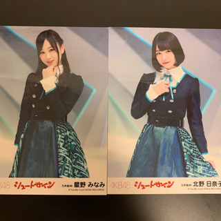 乃木坂46&AKB48 シュートサイン　生写真の画像