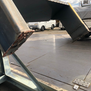 鉄階段　長さ約5m