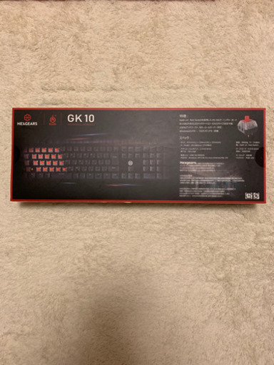 新品キーボード　HEXGEARS　GK１０