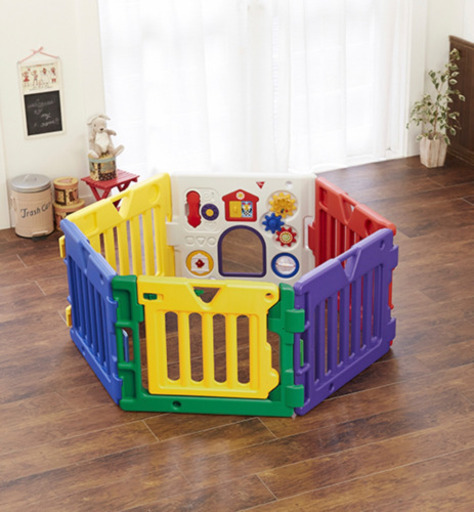 値下げ　日本育児　新品サークル8枚セット