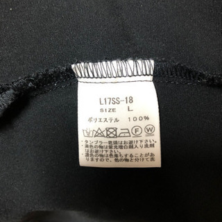 LIDNM(リドム) オープンカラーシャツ　サイズLの画像