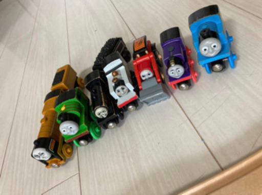 電車、線路、トーマスセット