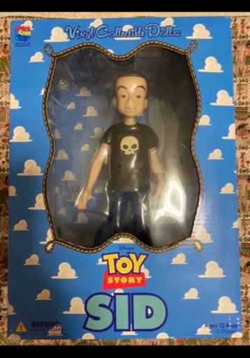 トイストーリー　シド　スカッド　メディコムトイ　VCD