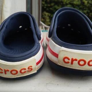 縮んでしまったcrocs 0円の画像