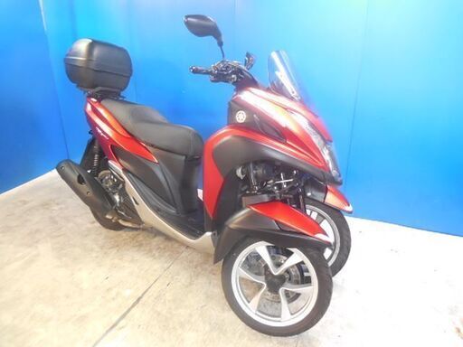 YAMAHA トリシティ125 赤 決算大売り出しセール 期間限定 諸経費０円 始動確認済み 自賠責加入で乗れます 即納車有り 激安 横浜 都筑 宮前