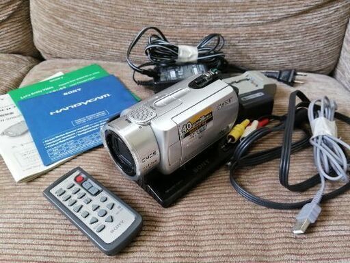 最終値下げ！ソニーHDDビデオカメラ「DCR-SR300」