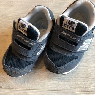 お値下げ！スニーカー　14センチ　ニューバランス996スニーカー　ネイビーの画像