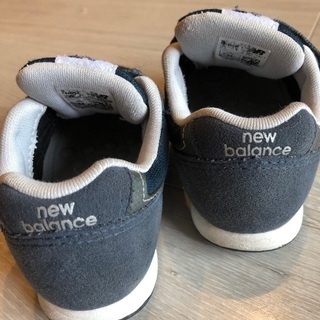 お値下げ！スニーカー　14センチ　ニューバランス996スニーカー　ネイビーの画像