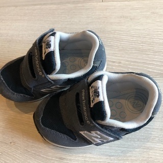 お値下げ！スニーカー　14センチ　ニューバランス996スニーカー　ネイビーの画像